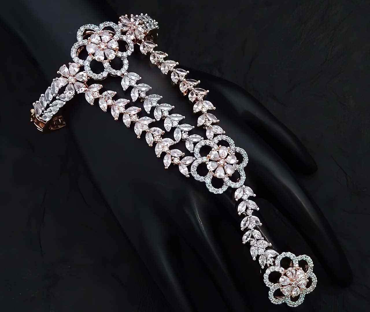 American diamond haath paan for wedding festival