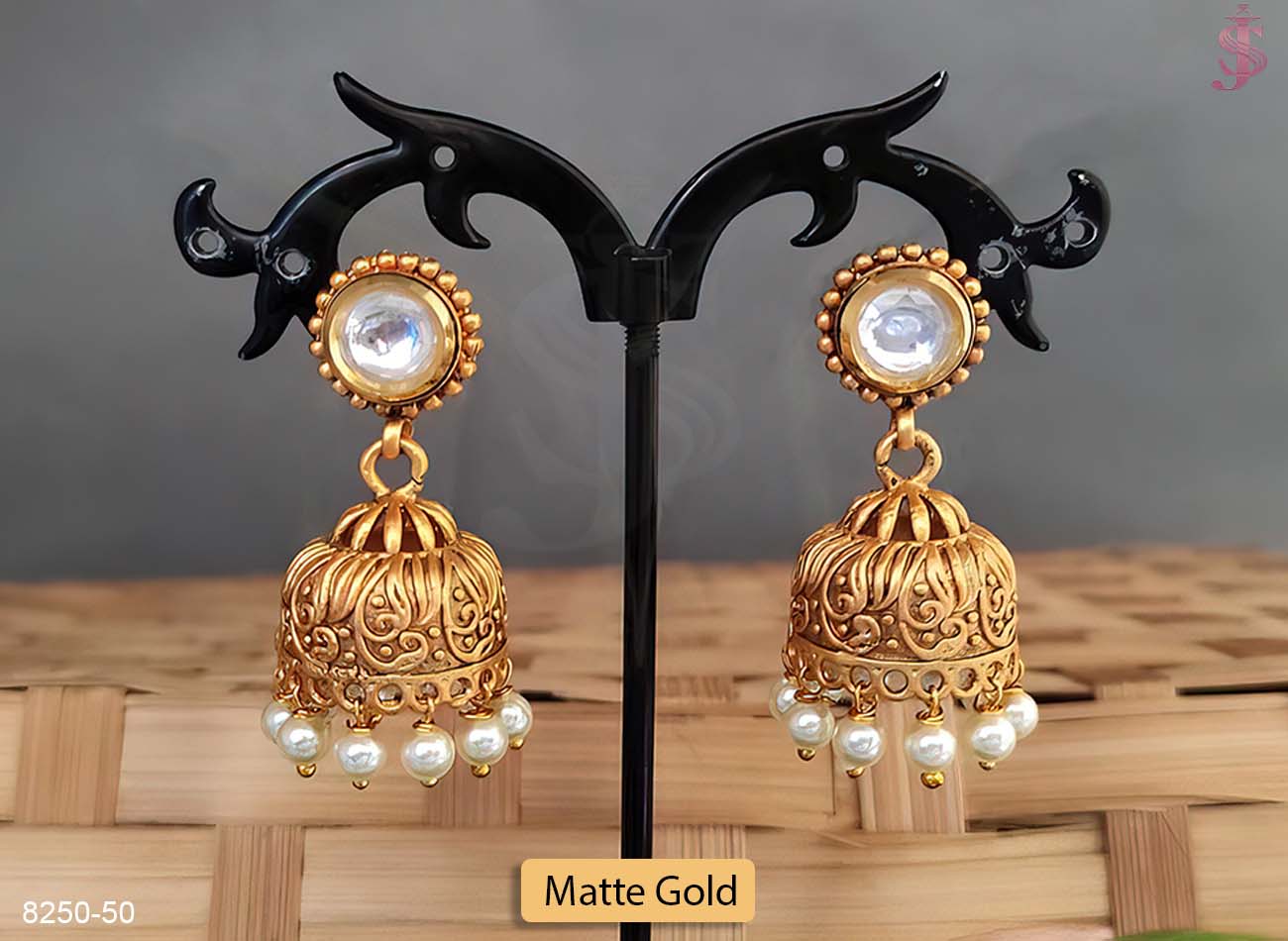 Kemp Jhumka Earring