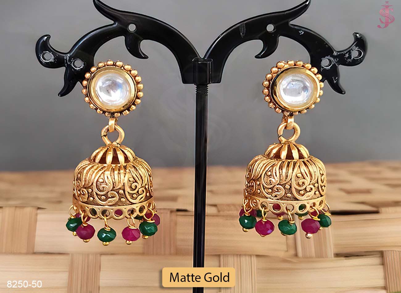 Kemp Jhumka Earring