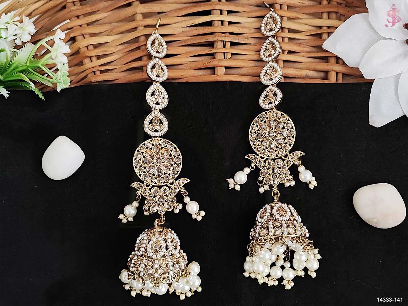 long jhumka earring