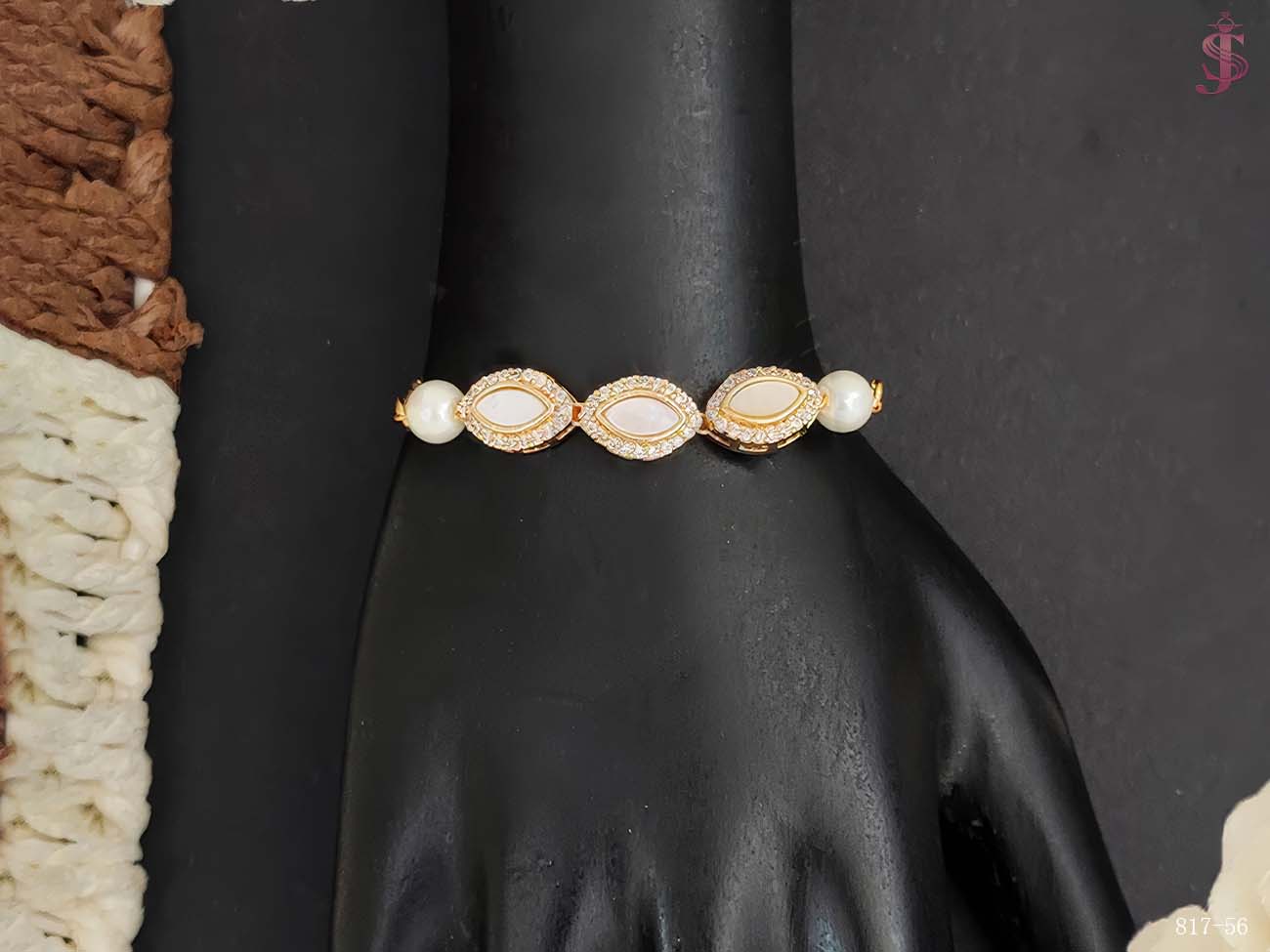 Kundan Paans Bracelets