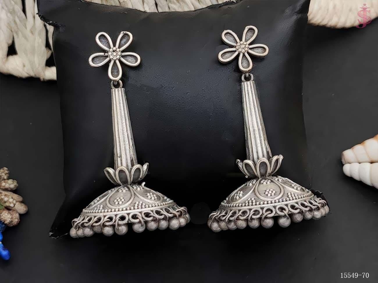 Oxidized Jewellery Designer Party Wear Earrings